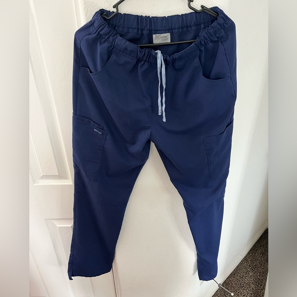 Grey’s Anatomy by Barco Navy Blue Scrub Jogger Pants Women’s Small